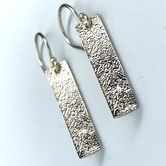 Silpada Jewelry - Silpada 'Albuquerque' Rectangular Sterling Silver Brushed Finish Earrings